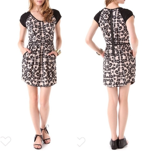 Rebecca Taylor Dresses & Skirts - Rebecca Taylor Leopard Block Print Dress (8)